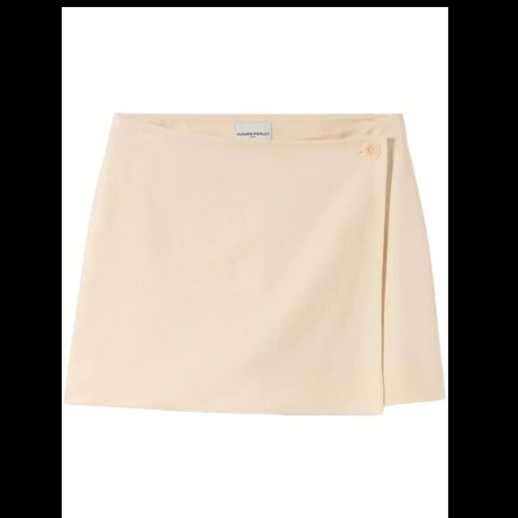 claudie pierlot  wrap skort - Picture 1 of 5